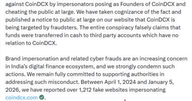 Coinbase-backed CoinDCX founders questioned in fraud case: Report Coinbase-backed CoinDCX founders questioned in fraud case: Report