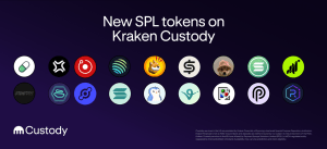 Kraken Custody expands SPL token support for Solana builders and institutions