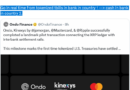 JPMorgan, Mastercard make first cross-border US Treasury transfer via XRP Ledger
