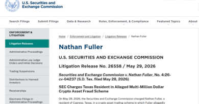 SEC charges Texas man with $12.3M crypto fraud using fake AI trading bots