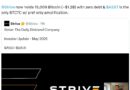 Strive rallies 5.8% as it clears debt in Q1, unveils daily dividends