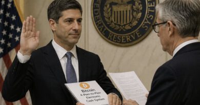 Pro-crypto Kevin Warsh Officially Sworn in As Fed Chairman
