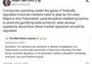US senators urge CFTC probe Polymarket over ‘deceptive marketing’