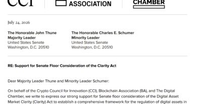 Crypto advocacy groups support CLARITY passage as ethics rules face pushback