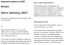 Revolut to delist USDT in August, citing regulatory and risk concerns