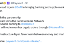 Kraken parent Payward partners with SoFi on stablecoin, 24/7 settlement