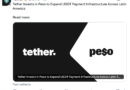 Tether backs Bolivian fintech bringing USDT payments to food delivery and banking