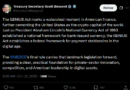 Treasury Secretary Bessent likens GENIUS Act to Lincoln-era banking reform